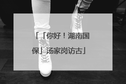 「你好！湖南国保」汤家岗访古