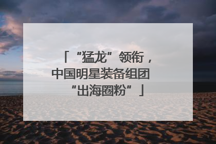 “猛龙”领衔，中国明星装备组团“出海圈粉”