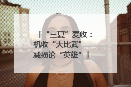 “三夏”麦收：机收“大比武” 减损论“英雄”