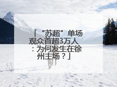 “苏超”单场观众首超3万人：为何发生在徐州主场？