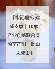 牢记嘱托 建成支点丨10家产业创新联合实验室产出一批重大成果