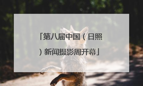 第八届中国（日照）新闻摄影周开幕
