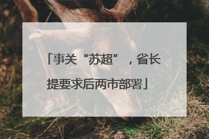 事关“苏超”，省长提要求后两市部署
