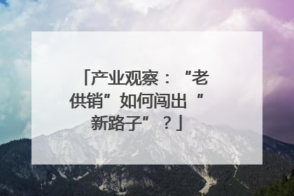 产业观察：“老供销”如何闯出“新路子”？