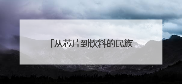 从芯片到饮料的民族力量，解析小米东鹏的全球化高光之路