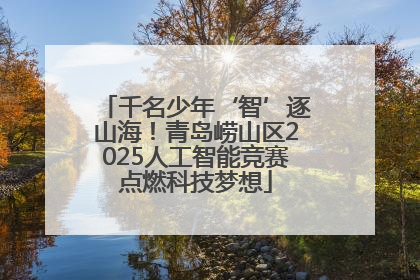千名少年‘智’逐山海！青岛崂山区2025人工智能竞赛点燃科技梦想