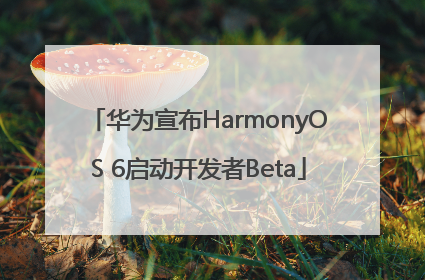 华为宣布HarmonyOS 6启动开发者Beta