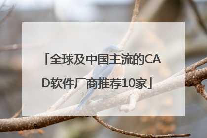 全球及中国主流的CAD软件厂商推荐10家