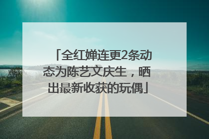 全红婵连更2条动态为陈艺文庆生，晒出最新收获的玩偶