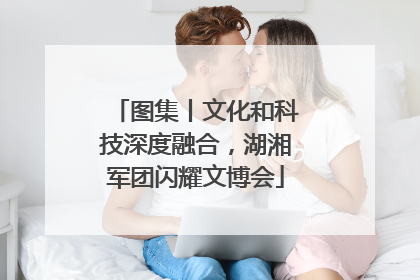 图集丨文化和科技深度融合，湖湘军团闪耀文博会