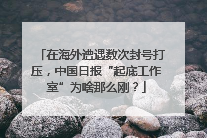 在海外遭遇数次封号打压，中国日报“起底工作室”为啥那么刚？