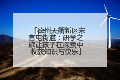 德州天衢新区宋官屯街道：研学之旅让孩子在探索中收获知识与快乐