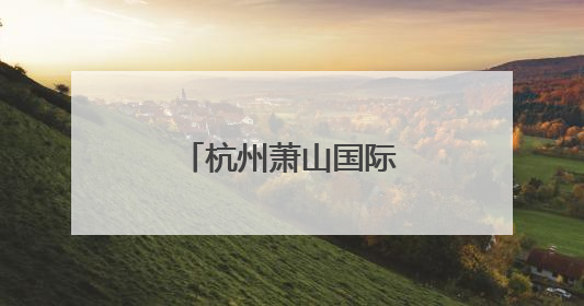 杭州萧山国际机场郑重声明
