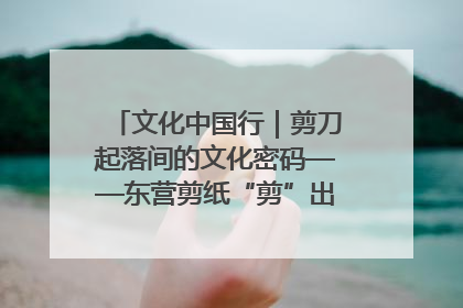 文化中国行｜剪刀起落间的文化密码——东营剪纸“剪”出非遗传承与现代生活的融合之道