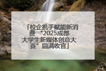 校企携手赋能新消费 “2025成都大学生新媒体创意大赛”圆满收官