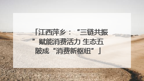 江西萍乡：“三链共振”赋能消费活力 生态五陂成“消费新枢纽”