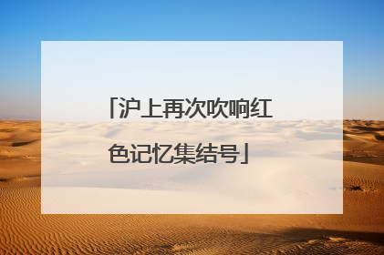沪上再次吹响红色记忆集结号