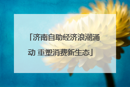 济南自助经济浪潮涌动 重塑消费新生态