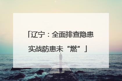辽宁：全面排查隐患 实战防患未“燃”