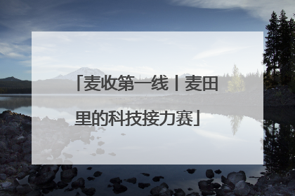 麦收第一线丨麦田里的科技接力赛