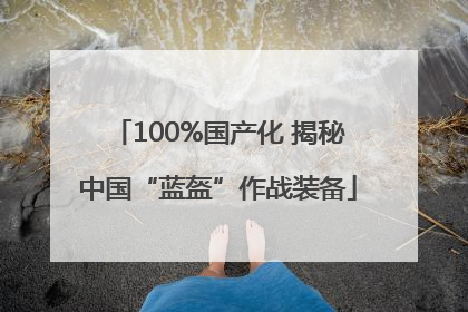 100%国产化 揭秘中国“蓝盔”作战装备