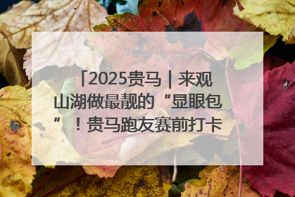 2025贵马｜来观山湖做最靓的“显眼包”！贵马跑友赛前打卡点燃奔跑热情