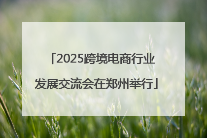2025跨境电商行业发展交流会在郑州举行