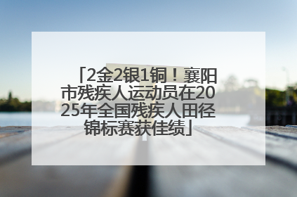2金2银1铜！襄阳市残疾人运动员在2025年全国残疾人田径锦标赛获佳绩