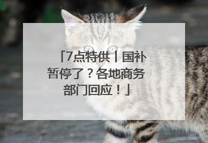 7点特供丨国补暂停了？各地商务部门回应！